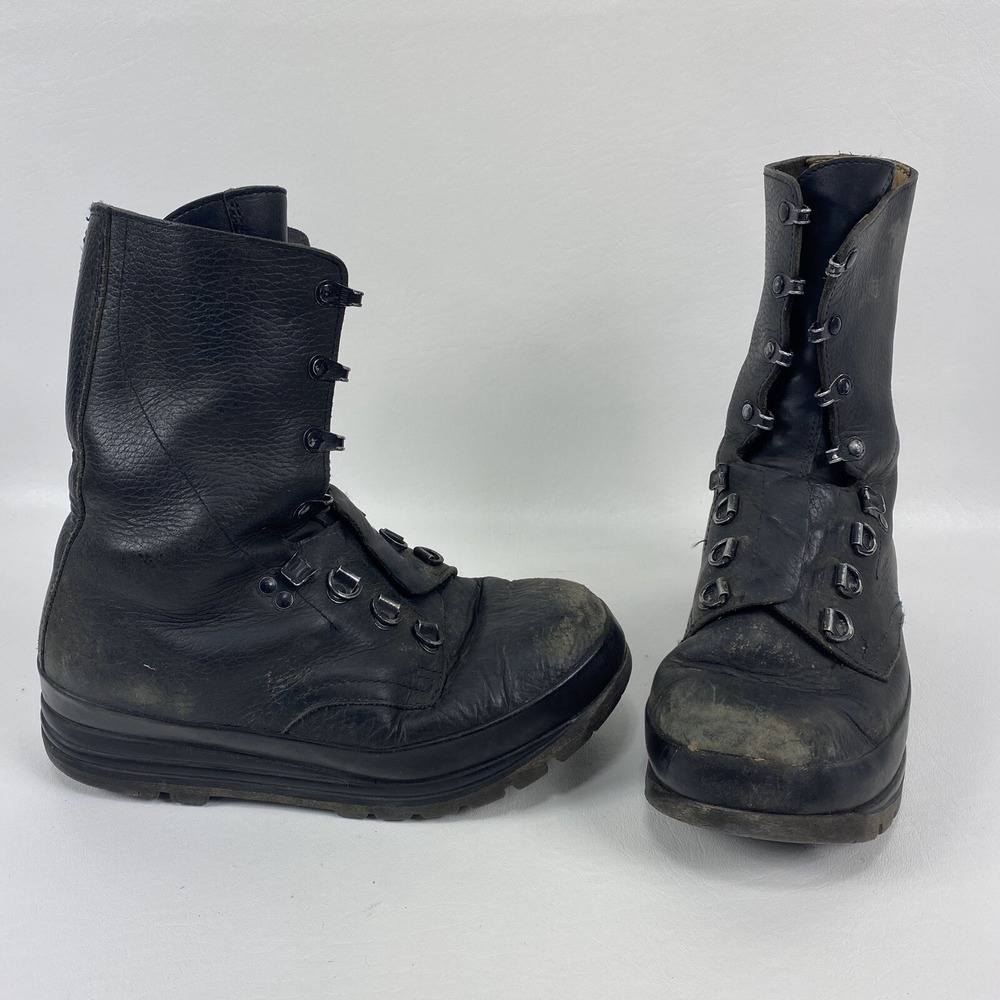 Meindl Mountaineering Hiking‎ Black Boots Size 265 US Mens 7.5-8 Approx Vintage